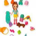 Polly Pocket baba szett – Aktív kaland csomag kisállattal és kiegészítőkkel, 7, 6 cm fotó