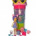 Polly Pocket cica szekrény játékkészlet – Mattel öltöztetős baba szett fotó