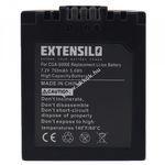 Helyettesítő EXTENSILO akku Panasonic típus CGA-S006 750mAh fotó
