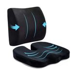 ErgoComfort szett deréktámasz: 34*31*11cm - ülőpárna: kb. 45 × 36 × 7 cm fotó