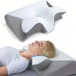Ergonomikus memóriahabos nyak- és válltámasztó párna - 62*37*8/12cm fotó