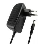 Hálózati adapter 9V/2A, tápegység, 5.5/2.5mm csatlakozó, 0.9m, fekete fotó