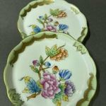 Herendi porcelán tálkák párban / ékszer vagy kínáló tálkák Viktória VBO mintával - 1 Ft.-ért fotó
