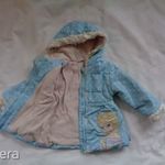 Frozen / Jégvarázs csini polár bélelt télikabát - lány 86-92-es / 18-24 hó fotó