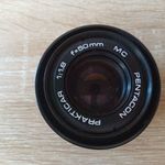 Pentacon Praktikar objektív 1.8/50 Praktika gépekhez fotó