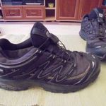 40-41-es Salomon goretexes összehúzható fűzős túracipő fotó