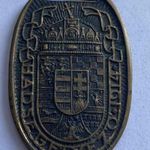 Richard Adolf Zutt --- 1914 Hadsegélyező jelvény / Szecessziós bronz I. Világháborús darab fotó