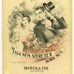 Brenner Nándor, vidai (1903-1944), kottaborító grafika, Buttola Ede: Maga nem szeretett sohasem zen fotó