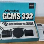 Grundig GCMS 332 sztereo kondenzátor mikrofon, dobozos (1970) fotó
