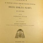 1894 PÁZMÁNY PÉTER ÖSSZES MUNKÁI !!! fotó