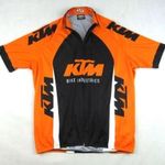 EREDETI KTM PELLA (2XL) RÖVID UJJÚ FÉRFI *MINŐSÉGI* KERÉKPÁROS BICIKLIS LÉLEGZŐ SPORT FELSŐ fotó