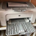 HP Laserjet P1102 fekete-fehér lézer nyomtató használt 1Ft-ról fotó