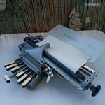 ROBOTRON MOD. 500 PICHT BRAILLE ÍRÓGÉP VAKOKNAK, 1979-TŐL, keletnémet, régi retro vintage fotó