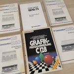 Commodore C128/D, 1570/71 manual csomag + C128 Grafik-programmierung (német, 6db) fotó