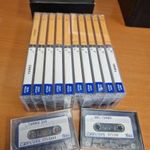 Commodore 64 gyönyörű kazetta gyűjtemény minőségi kazettákkal fotó