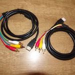HDMI-RCA kábel 2 db új fotó