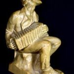 Donath László ( XX. sz első fele ) ' ART DECO " HARMÓNIKÁS fotó
