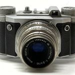 Altix régi retro analóg fényképezőgép Meyer Optik 50mm 2.9 objektívvel 60-as évek 1FT NMÁ fotó