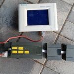Siemens PLC Simatic S7-200, EM 223, EM 231, Touch panel TP 070 fotó