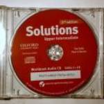 Solutions Upper-Intermediate Workbook CD (2013) tankönyv melléklet fotó