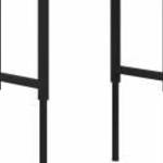 vidaXL világosbarna tömör tölgyfa munkapad 80 x 60 x (71, 5-98) cm fotó
