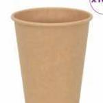 vidaXL 1000 db barna papír kávéscsészék 12oz 300ml fotó