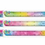 Vonalzó 30 cm, flexibilis Keyroad Flex Draw színátmenetes - KEYROAD fotó