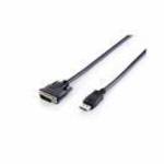 Equip Kábel - 119336 (DisplayPort - DVI-D Dual Link kábel, apa/apa, 2m) - EQUIP fotó