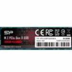 Silicon Power SSD - 512GB A80 (r: 3400 MB/s; w: 3000 MB/s, NVMe 1.3 támogatás, M.2 PCIe Gen 3x4) - SIL fotó