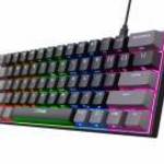 Trust Billentyűzet Gamer - GXT867 Acira (Kompakt; Mechanikus, Outemu Red switch; RGB LED; USB; feket fotó