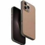 UNIQ Lyden DS Magclick Charging tok iPhone 16 Pro Max - barna fotó