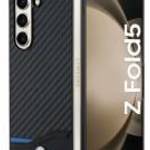 BMW BMHCZFD522NBCK Z Fold5 F946 fekete bőr Carbon tok fotó