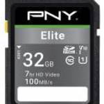 PNY Elite 32 GB SDHC UHS-I Class 10 memóriakártya fotó