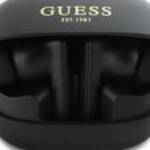 Guess GUTWST88MCTGK Capsule Printed Logo TWS Bluetooth vezeték nélküli fülhallgató - fekete fotó