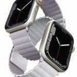 UNIQ óraszíj Revix Apple Watch Series 1/2/3/4/4/5/6/7/8/9/SE/SE2 38/40/41mm. Megfordítható mágneses fotó