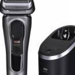 Braun Series 9 Pro+ 9565cc Wet & Dry Szitaborítású vágófejes borotva Vágó Fémes fotó