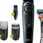 Braun BT3240 szakállvágó Akkumulátor 39 2 cm Wet & Dry Fekete, Kék fotó
