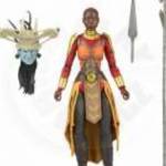 Marvel Legends Series Black Panther Wakanda Forever - Okoye, Official, Akciófigura - Hasbro fotó