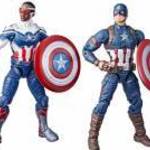 Avengers: Captain America & Falcon, Official, 15 cm, Akciófigura - Hasbro fotó