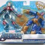 Marvel Avengers Bendy Dual Pack, Official, Akciófigura - Hasbro fotó