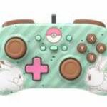 HORI HoriPad Mini, Nintendo Switch/Switch 2, Official, Pikachu & Eevee, Vezetékes kontroller fotó