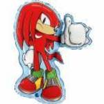 Supershape - Sonic - Knuckles fólia lufi fotó