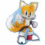 Supershape - Sonic - Tails fólia lufi fotó