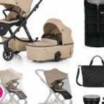 Petite&Mars Kombinált babakocsi, ICON 2in1, Mocha Beige, XXL RWS fotó