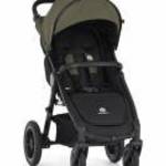 Petite&Mars Sport babakocsi Street2 Air Black + Napfénytető, Mature Olive fotó