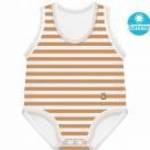 J Bimbi kombidressz 0-36 hó biopamut Summer csíkos karamell 12036 fotó