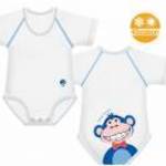 J Bimbi kombidressz 0-36 hó biopamut 4 Seasons Jungle Monkey 10853 - Egyéb fotó