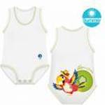 J Bimbi kombidressz 0-36 hó biopamut Summer Tropical Papagáj 10865 fotó
