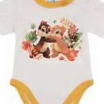 Bébi rövid ujjú kombidressz Vp Chip and Dale nyers 68 - Asti fotó