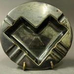 Antik Art deco Zsolnay club hamutál az 1930-as évekből - A volt Fischer féle budapesti gyárból fotó